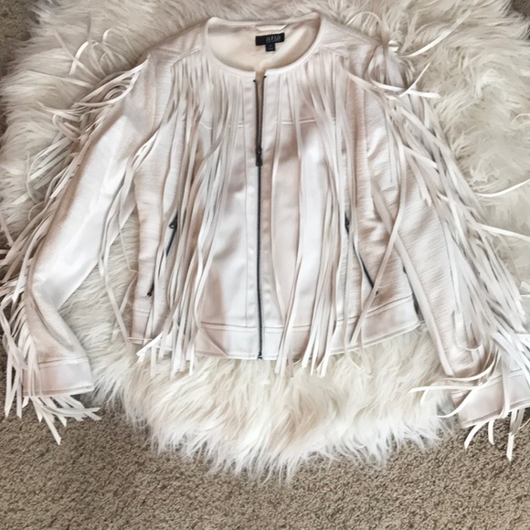 a.n.a Jackets & Blazers - NWT fringe jacket